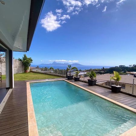 Villa Tiki Wonderfull Sea View Punaauia  Exterior foto